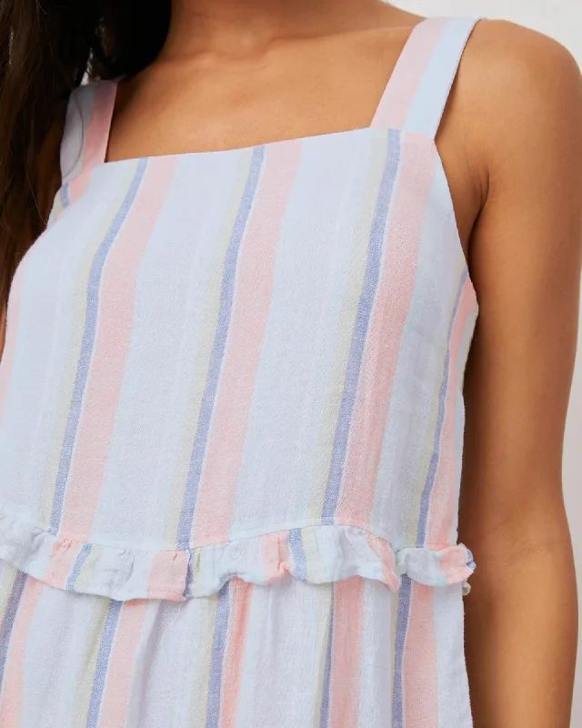"Sandy Biarritz Multi Stripe" Dress