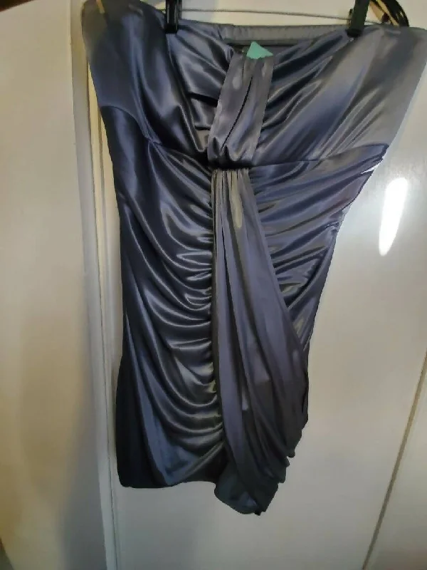 Satin Strapless Dress