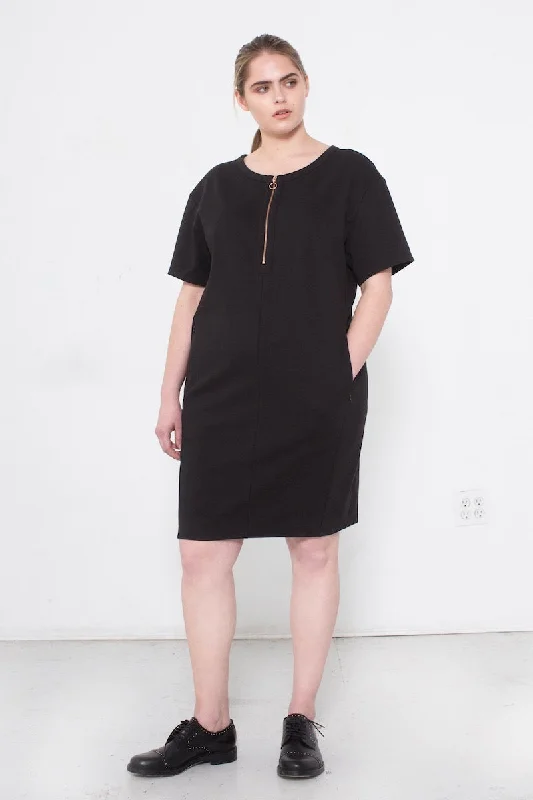 See Rose Go My Go-To Dress - Black