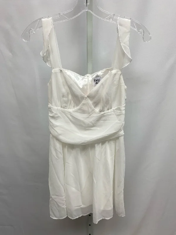 Size 4 White Junior Dress