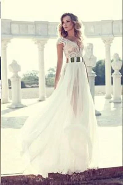 Cap Sleeves Sexy V-neck Side Slit Wedding Party Dresses Popular prom dresses online WD0121 Tunics Polka dots Cap Sleeves Sexy V-neck Side Slit Wedding Party Dresses Popular prom dresses online WD0121 Tunics Polka dots