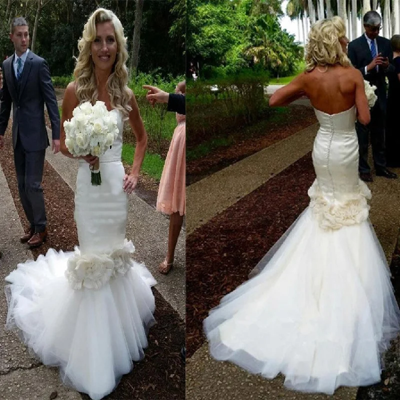 Vantage Sweetheart Satin Wedding Party Dresses With Appliques, Tulle Bridal Gown, WD0054 Tunics Practical durable Vantage Sweetheart Satin Wedding Party Dresses With Appliques, Tulle Bridal Gown, WD0054 Tunics Practical durable