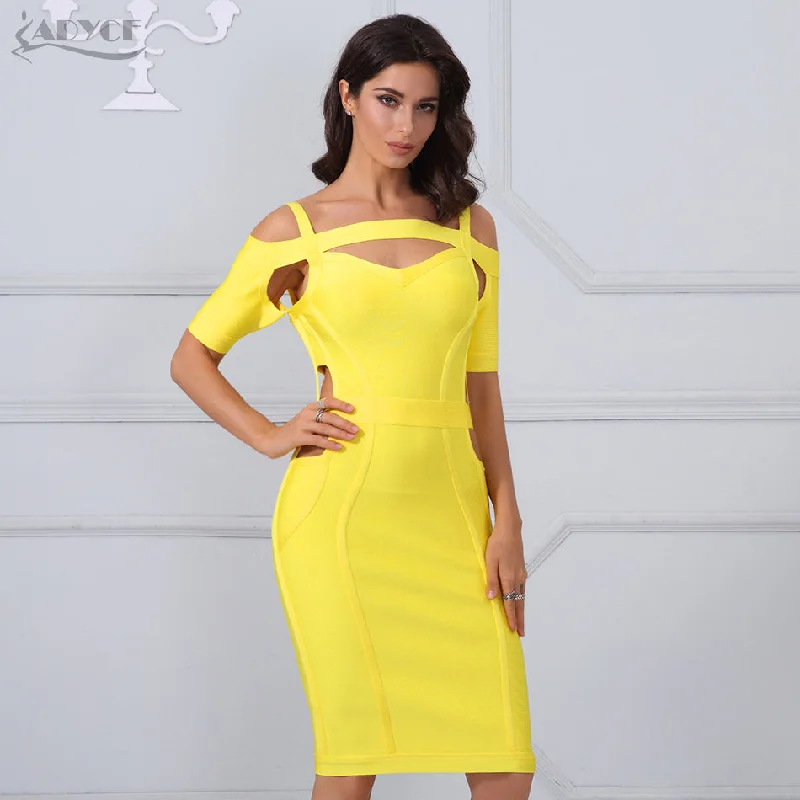Cut Out Bodycon Mini Party Dress Tunics Mesh breathable