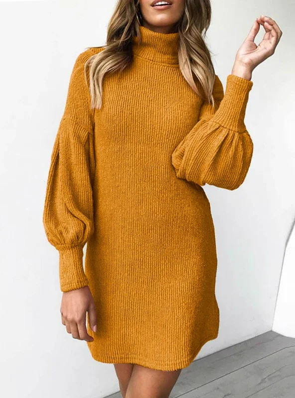 TastyHottie - WARM TURTLENECK LONG SLEEVE KNITTED EVENING PARTY DRESSES Tunics Favorite customer TastyHottie - WARM TURTLENECK LONG SLEEVE KNITTED EVENING PARTY DRESSES Tunics Favorite customer
