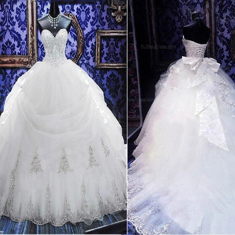 Luxury Sweetheart Silver Lace Wedding Party Dresses, Corset Lace Up Bridal Gown, WD0018 Tunics Plaid country Luxury Sweetheart Silver Lace Wedding Party Dresses, Corset Lace Up Bridal Gown, WD0018 Tunics Plaid country